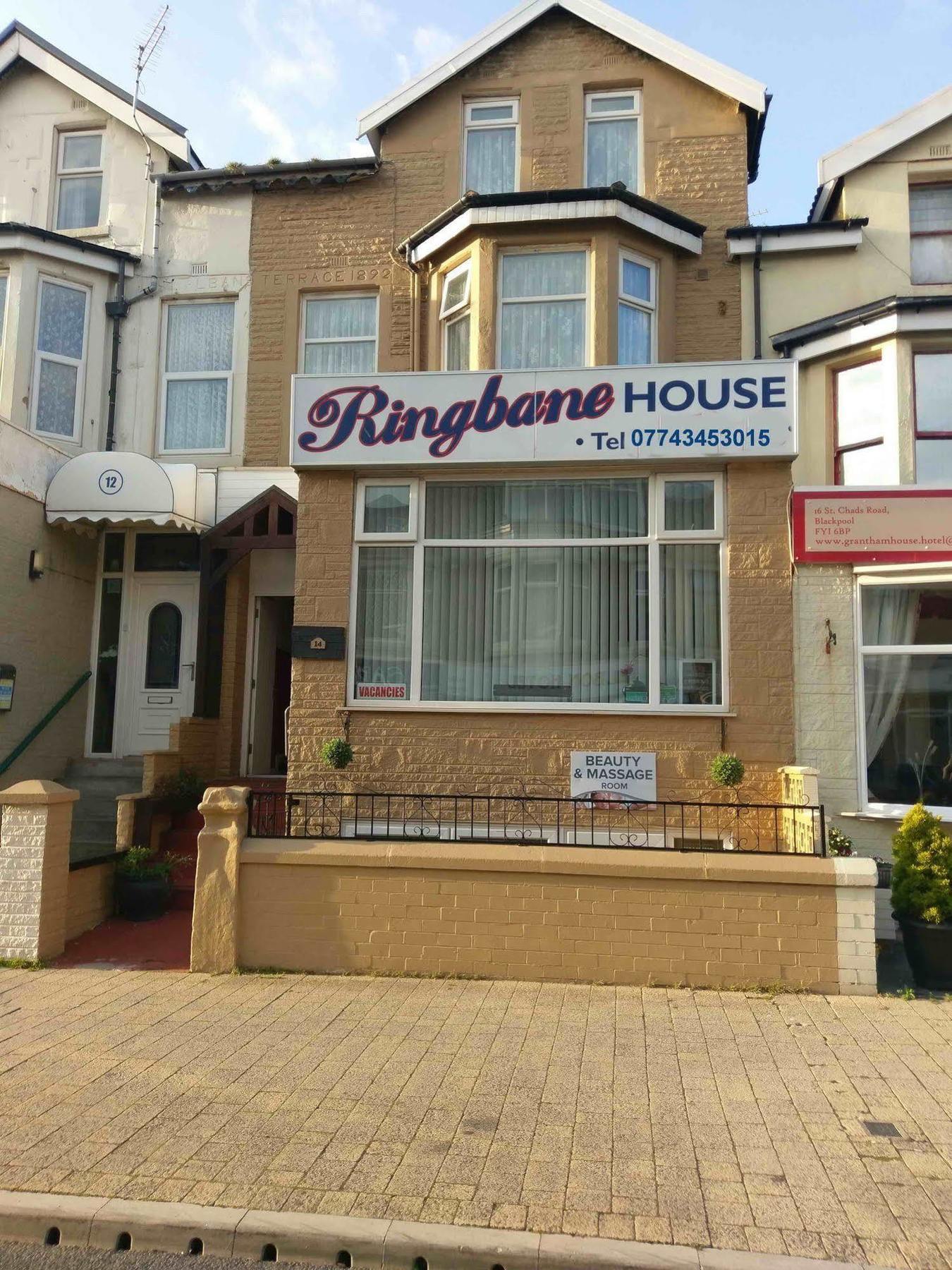 Ringbane House Bed & Breakfast Blackpool Exterior foto